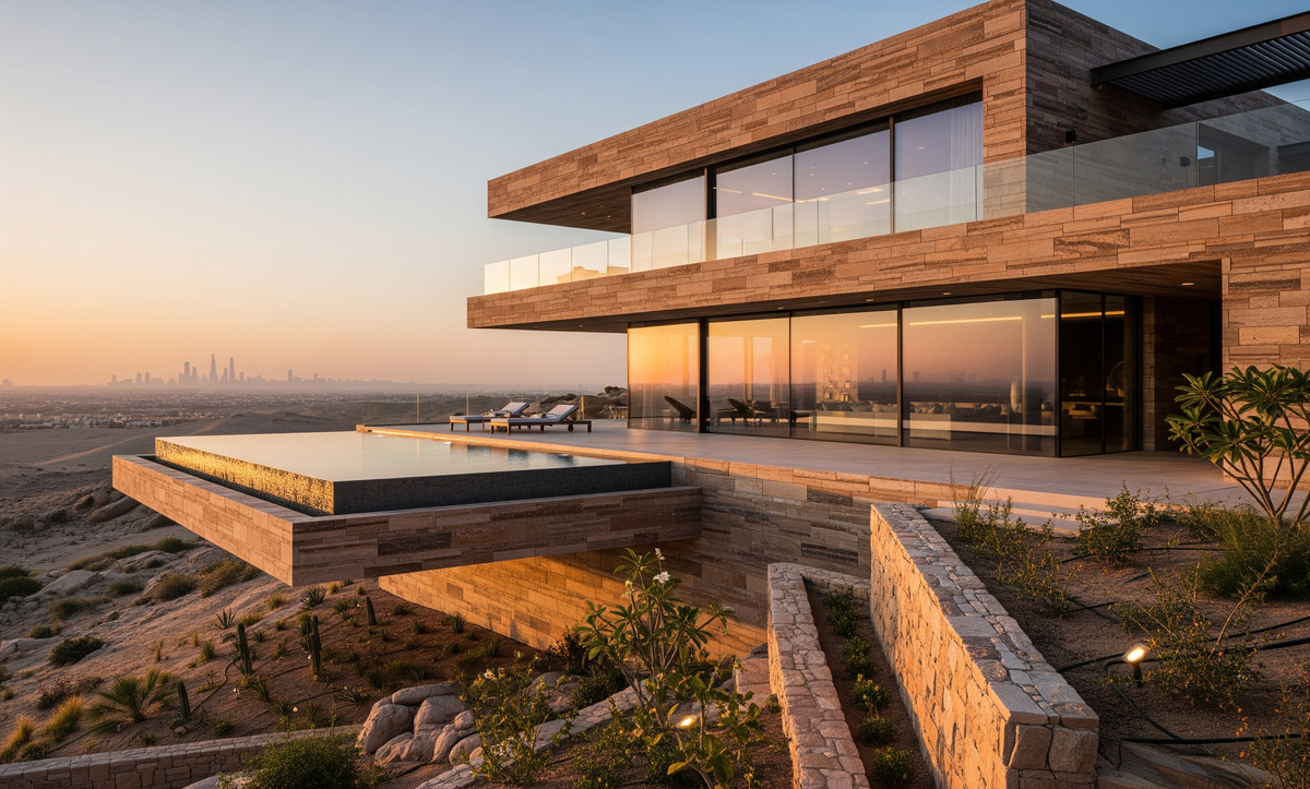 Çağdaş villa tasarımı